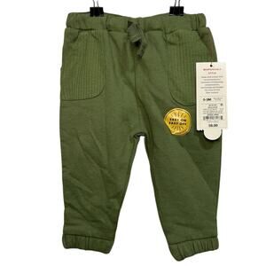 Cat & Jack 0-3 Month Green Jogger Pants